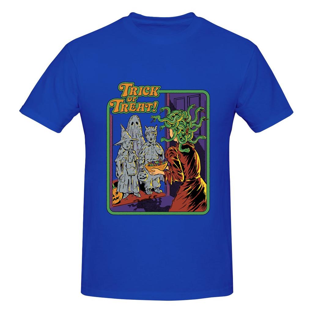 Trick Or Treat Dating Tshirt Japanese Style Fresh Seamless Splicing Cotton Tee