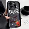 Christmas Phone Case for iPhone 11 13 12 14 15 16 Pro Max XR XS Samsung A15 A55 A05 Redmi 12 13C OPPO A16 A18 A60 Reno 11 Vivo Y17S Y12 Infinix Note