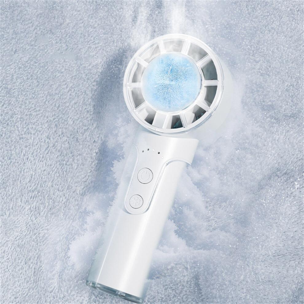 Foldable Handheld Fan Cooling Fan Suitable for Outdoor-Purple