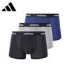 ADIDAS Men's 95% Cotton Quick-Dry Sports Briefs Multi-Pack