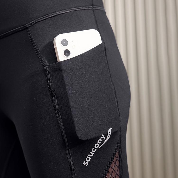 Saucony Sports Pants Women's Jet Black SC1249130B-BK01