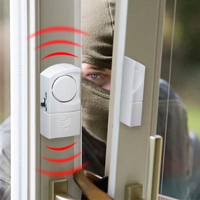 Беспроводная сигнализация для двери и окна - Магнетизм - 100 дБ - Батарейки