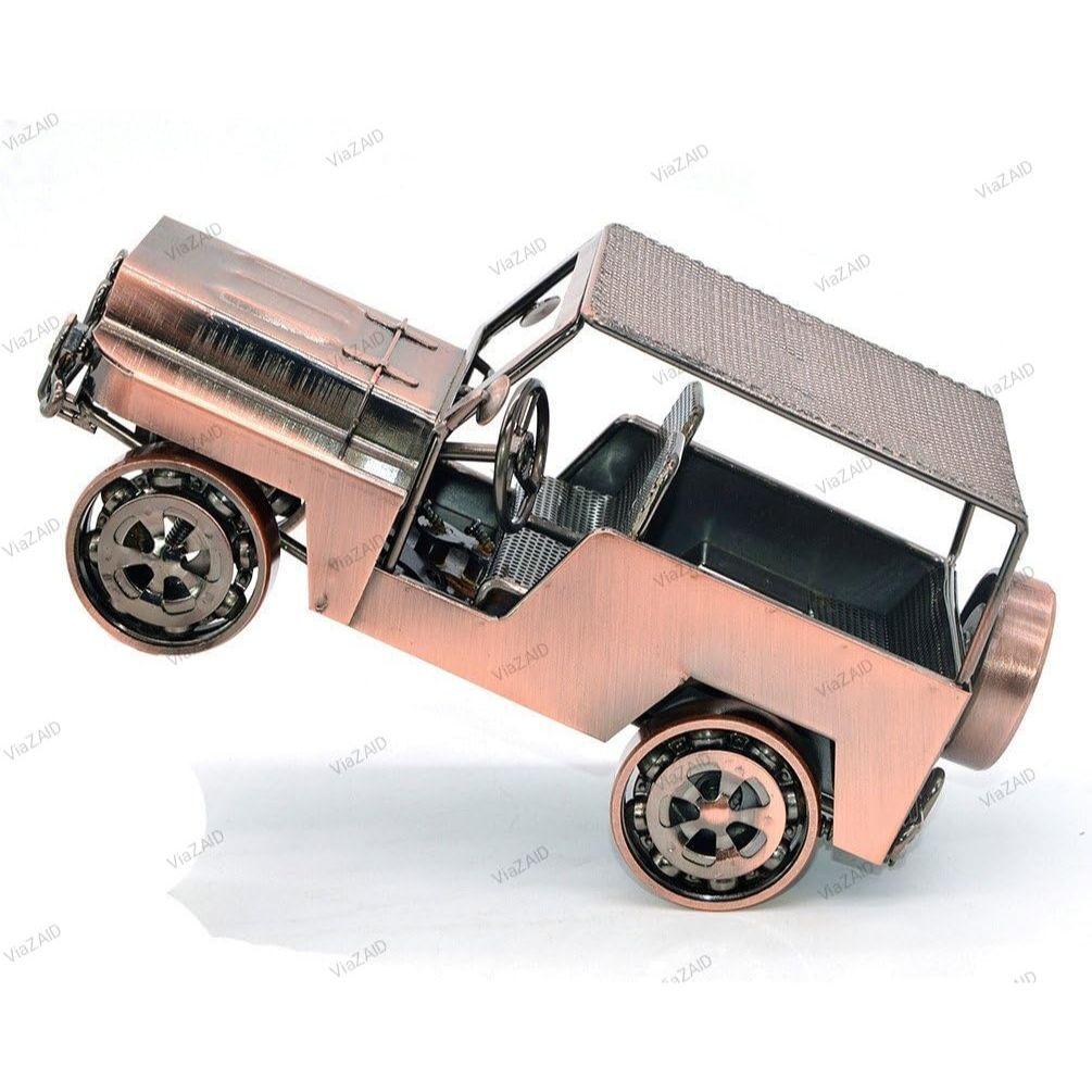 Металлическая Модель Старинного Винтажного Автомобиля Ручной Работы Коллекции Коллекционный Транспорт Игрушки для Декора Бара или Дома