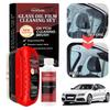 Car Glass Oil Film Removal with Refill Liquid Anti-Rain Cleaning Wipe Brush Car Windshield Oil Film Cleaner Glass Cleaning Board