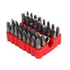 33pc Star Hex Key Torx Tamperproof 14" 6.35mm Screwdriver Kit Security Tamper Proof Bit Set