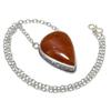 Hematoid Handmade 925 Sterling Silver Jewelry Necklace 20" R4f65