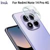 For Redmi Note 14 Pro 4G Global Glass IMAK High Definition Integrated Glass Lens Film