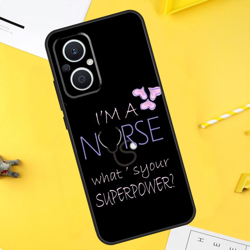 Стетоскоп Сердце Медсестра Для OPPO Reno 7 8 Lite 8T 14F 13F 11F 12F 10 11 12 13 14 Pro OPPO Find X5 X6 X8 X9 Pro Чехол