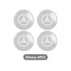 4pc 56mm Car Logo Wheel Center Sticker Emblem Rim Caps Hub Accessories For Benz Exclusive AMG W124 W203 W204 SPRINTER V CLASS FI1