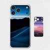 Сумерки над пустынными песками Премиальная виниловая наклейка для iPhone 17 Pro/Max, Задняя панель Защитная наклейка для камеры (Не чехол)