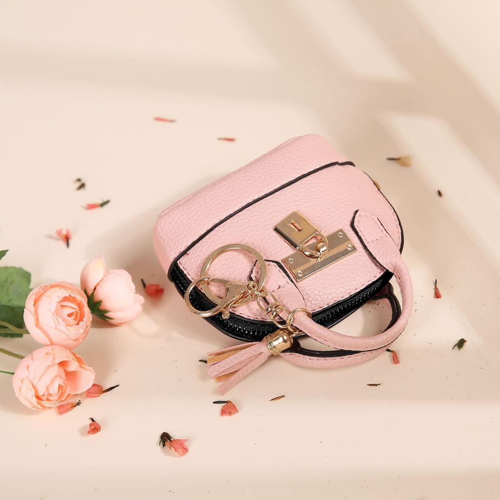 Новая мини-сумка для мелочи, женская креативная сумка для монет, брелок, мини-сумка, простой и милый маленький кошелек для монет