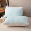 Summer Cool Pillow Washable 3D Texture Pillow with Mesh Border Breathable Cooling Pillow for Deep Sleep Home Bedroom Dormitory
