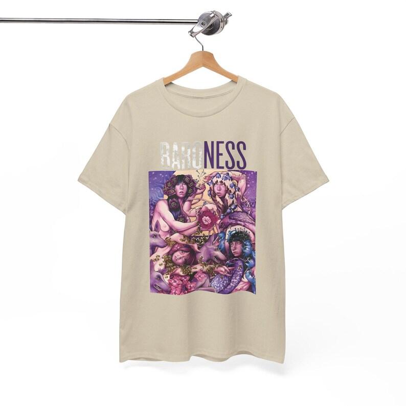 2026 Summer Fashion Trendy Tee Men Women Vintage Top Baroness _purple_ Album Art T-shirt _ Stoner & Sludge Metal Graphic Tee
