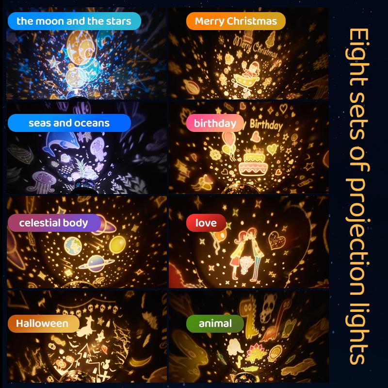 Проектор Звездного Неба Ночники Bluetooth Динамик Олень USB Настольная Лампа для Спальни Декор для Детей Малышей Подарок на День Рождения