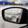 Пластиковая наклейка на зеркало заднего вида Автонаклейка Самоутверждения Люблю тебя Езди безопасно Наклейка Легко наносится Автонаклейка Съемная