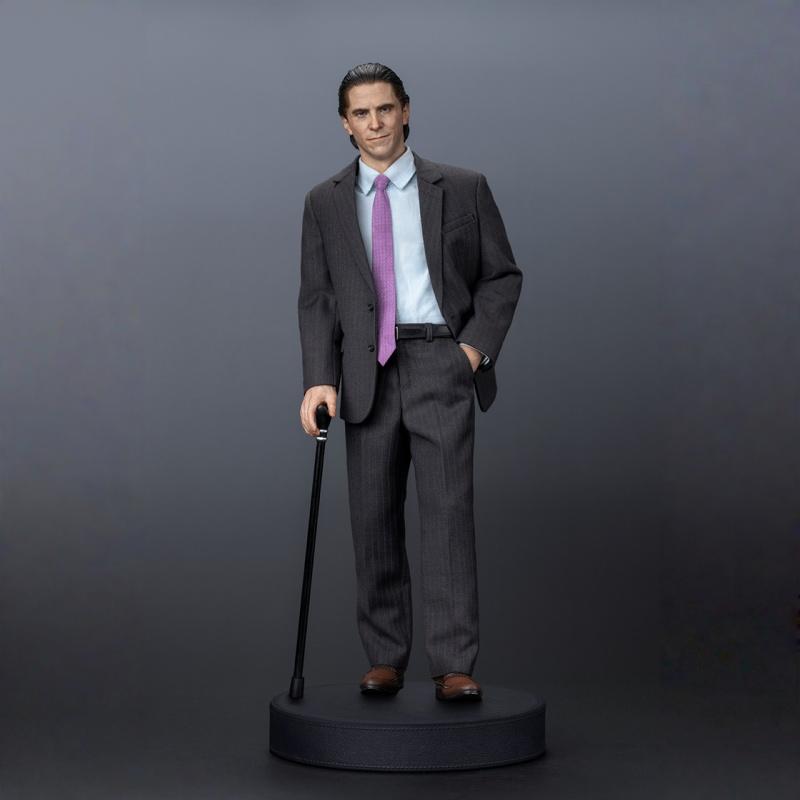 PopToys Фигурка Улыбающегося Президента EX058 Оригинал Темный Рыцарь: Возрождение Кристиан Бейл Коллекционная Модель Солдатика из ПВХ