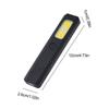 Mini EDC Flashlight Strong Magnetic Portable USB Rechargeable COB Worklight With Pen Clip For Outdoor Camping Fishing