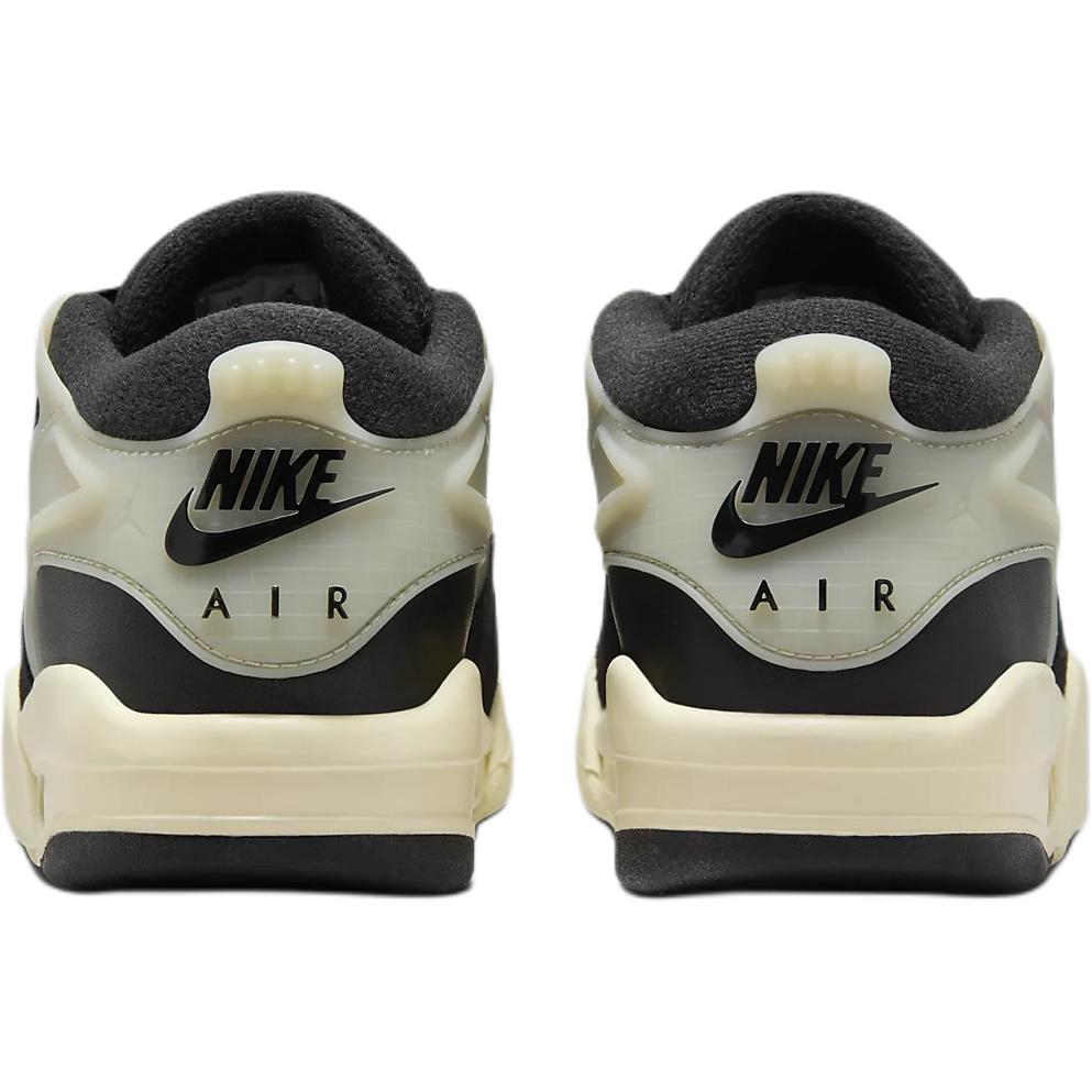 Air Jordan 4 RM GS Black Sail Kids Sneakers Gym-Red Coconut-Milk FQ7938-006