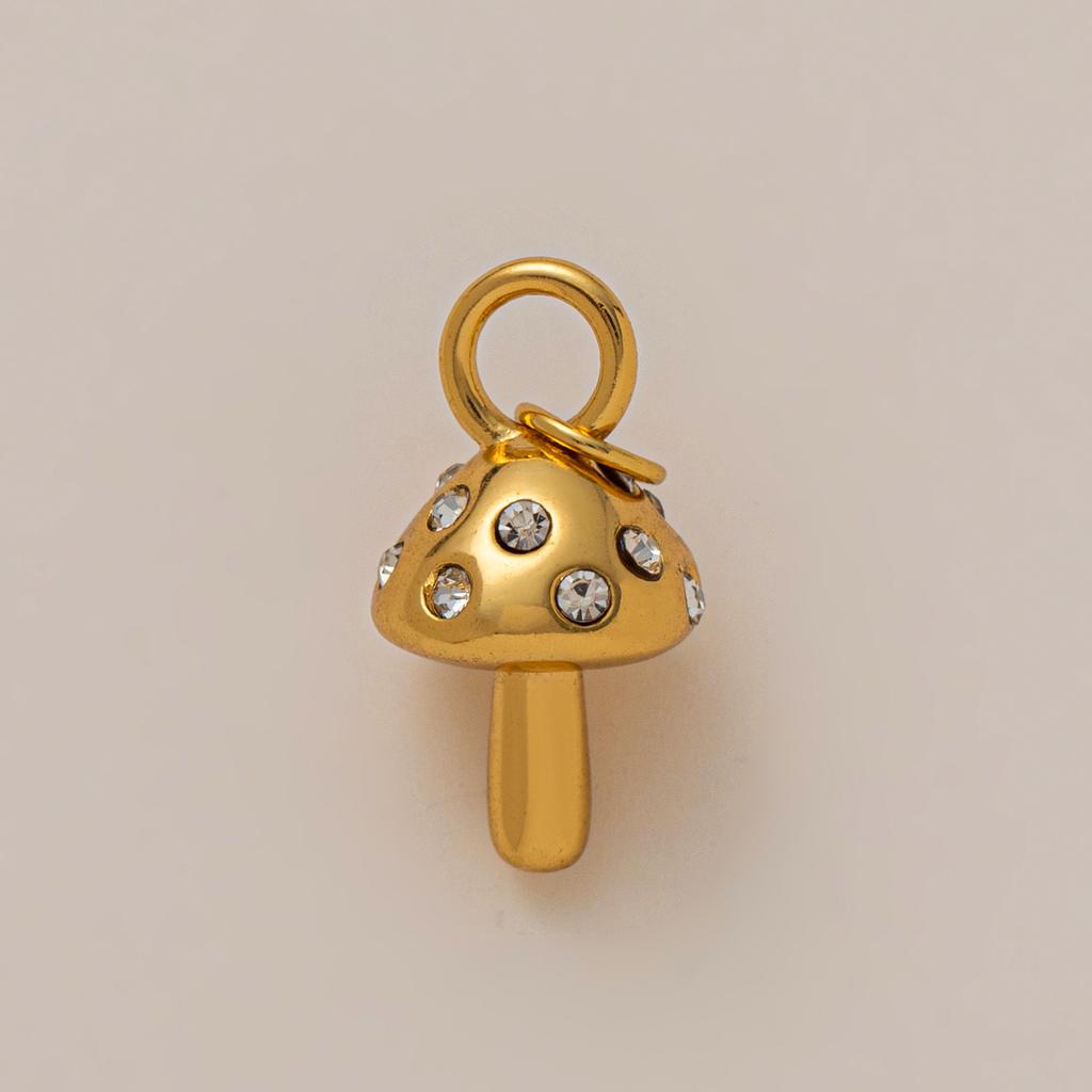Stainless Steel DIY Cactus Coffee Cup Love Butterfly Pendant Vacuum Plated Gold in Furnace charms for jewelry