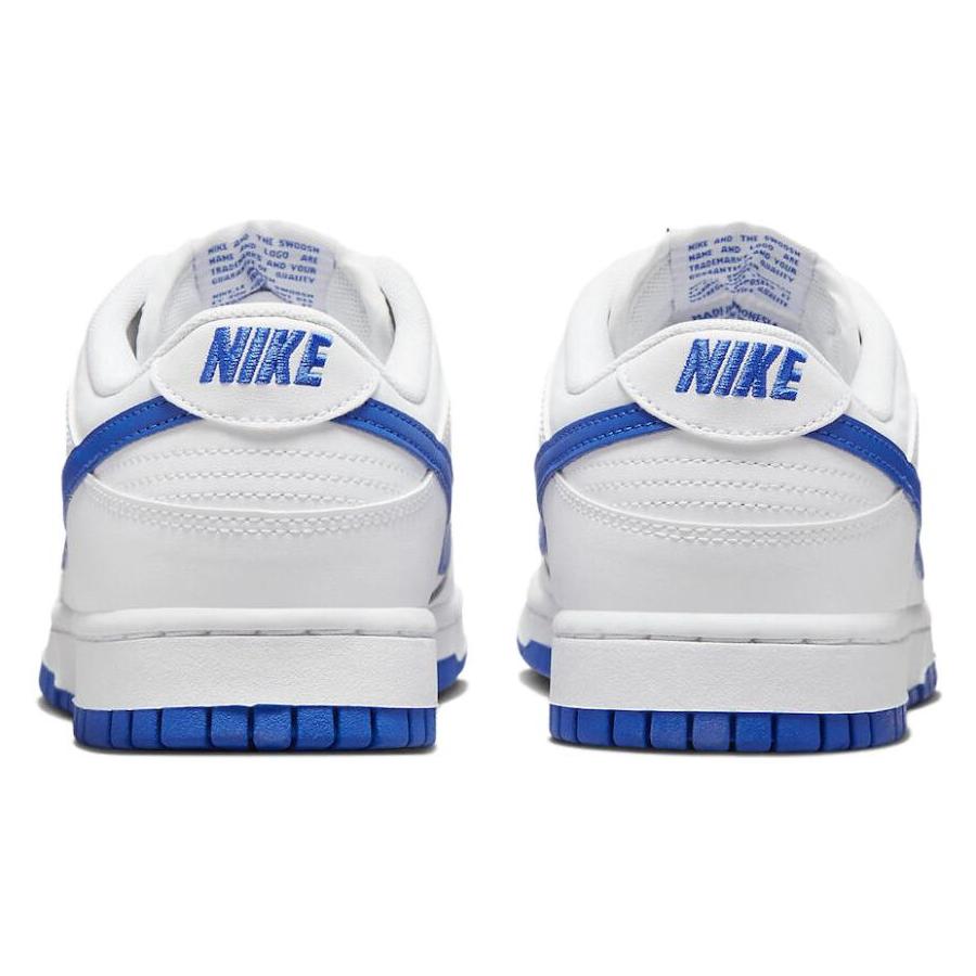 Nike Кроссовки Dunk Low Белые Гипер Роял Обувь для скейтбординга DV0831-104