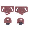 4 Pair Wardrobe Roller Sliding Door Gear Kit Furniture Sliding Door Roller Set