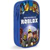 TI895 Пенал Roblox, Дорожная косметичка, Большой пенал на молнии, Ящик для хранения канцелярских принадлежностей, Пенал в подарок на день рождения, Двухслойный на молнии