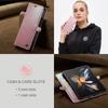 Кожаный чехол-кошелек в стиле ретро для Samsung Galaxy Z Fold 4 3 5 GZ Flip 3 4 5, роскошный магнитный держатель для карт, универсальный защитный чехол-бумажник для телефона