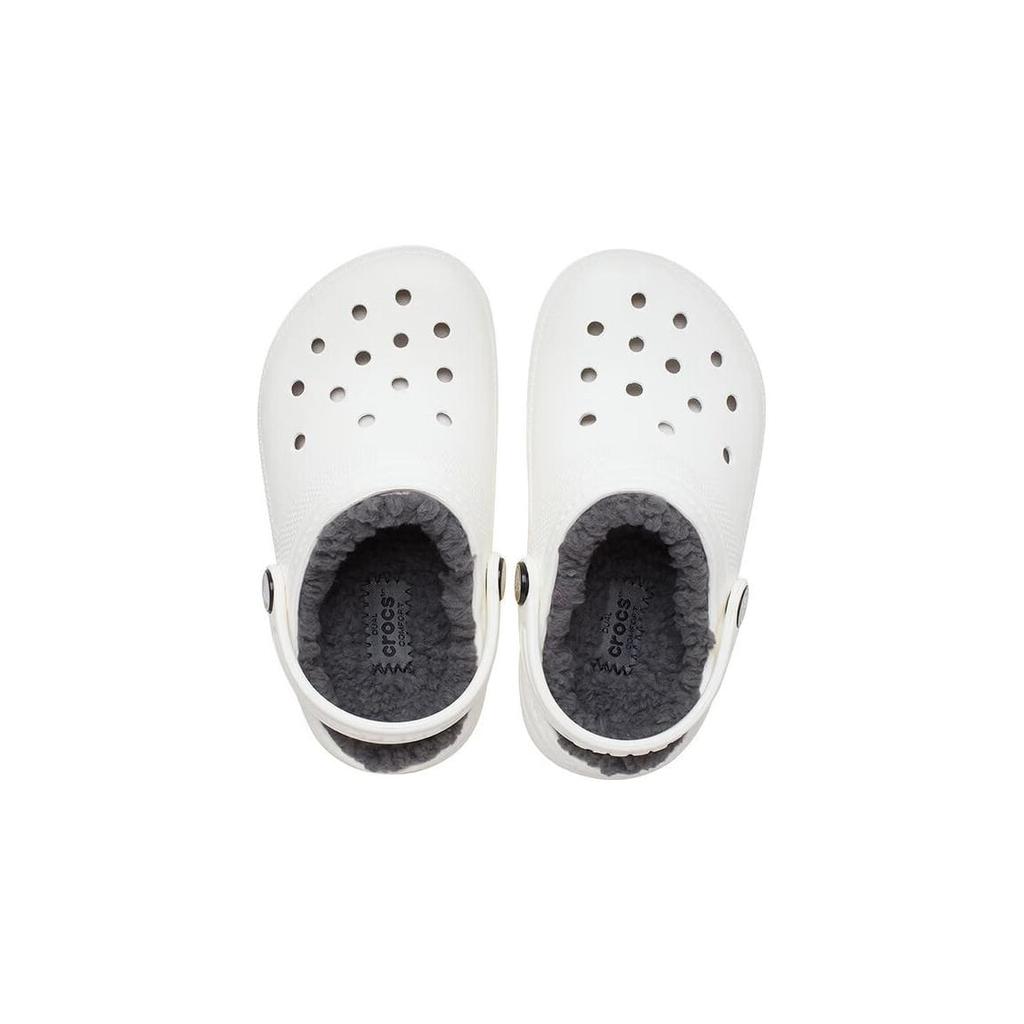 Crocs EVA Kids Clogs Kids' White Gray 207009-10M