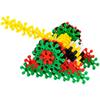 Educational Plastic 3d Snowflake Puzzle Set With Colorful Hexagon Blocks For Kids Learning And Development