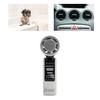 Portable Handheld Fan with Light, 4000mAh, Ice Cooling, Foldable White