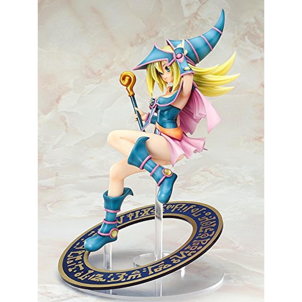 Yu-Gi-Oh Duel Monsters Black Magician Girl 17 Scale Пластиковая окрашенная полная фигурка Перепродажа