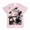 Machine Gun Kelly Same Style PUNK T-shirt, Lost American Album Tour Hip Hop Top, 3D Printed Pink MGK Classic T-shirt for Rapper