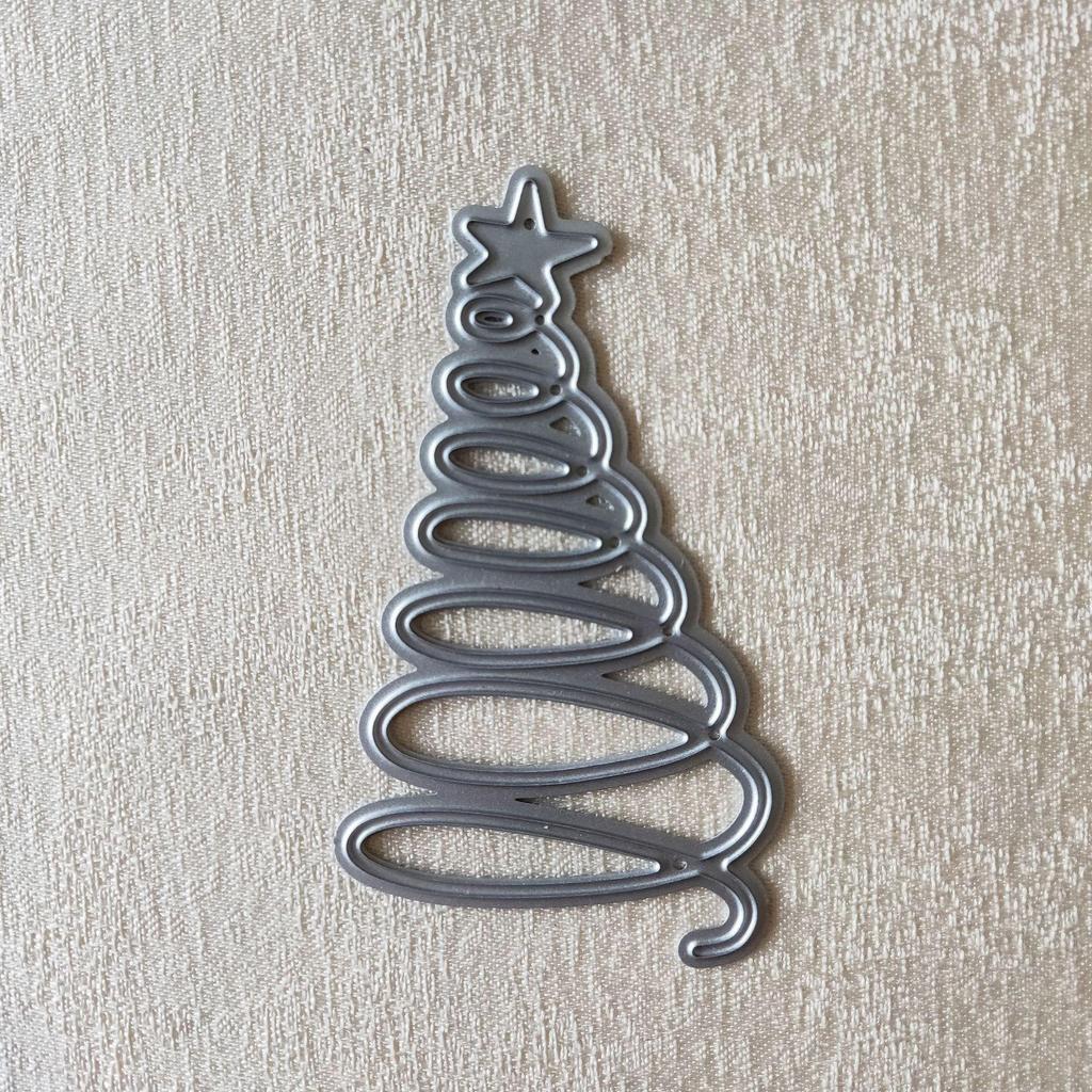 Christmas Tree Metal Die Cutting Dies Stencil for DIY Scrapbooking Tree