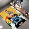 Anime Adventure Characters Carpet suitable as a non-slip mat for the living room or bedroom sofa