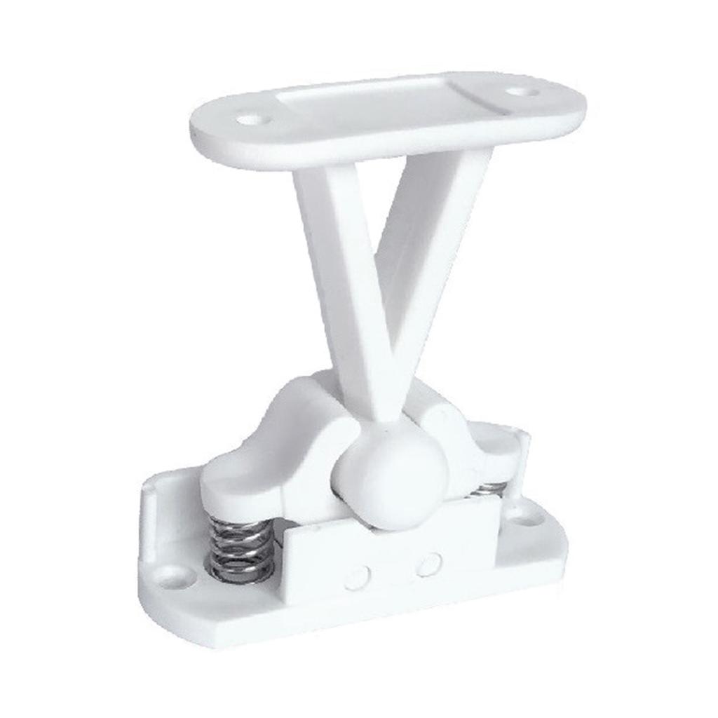 T Type Door Catch Holder Compartment Clips Trailer Stop Entry for Motorhomes Boats Caravans Cruisers Corrosion Resistant