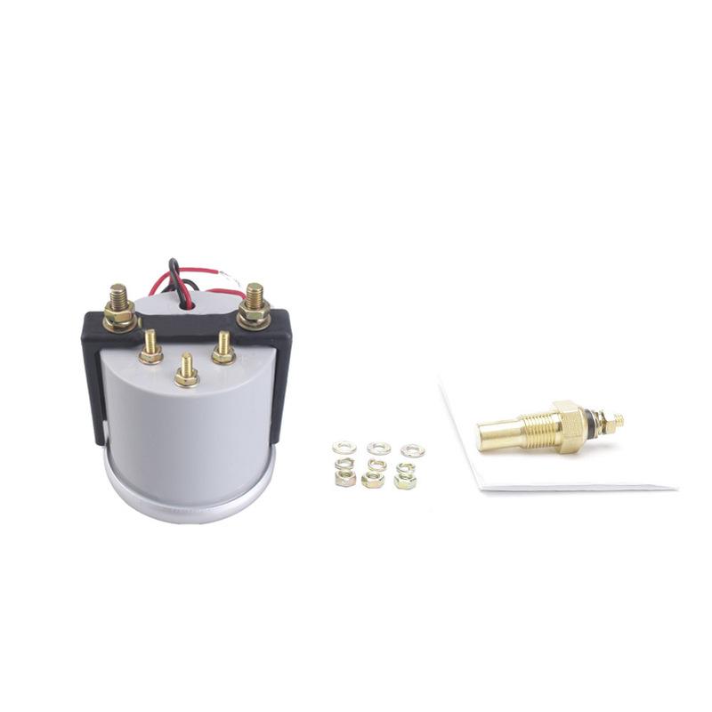 Water Temperature Meter Car Auto Water Temp Gauge 40~120 Celsius 2" 52mm Universal White LED Smoke Len Digital 12V with Sensor