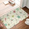 1PC IT'S OKAY Pattern Kitchen Rug Non-Slip Door Mats Pop design Bathroom Rug Bath Mat Carpet for Home Sink Laundry Decor