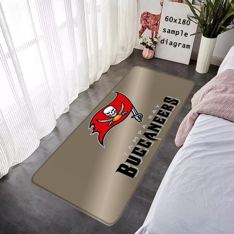Foot Rug Welcome Floor Mat for Entryway Tampa Bay Buccaneers Bath Hallway Carpet Kitchen Water Absorbed Rugs Fluffy Home Decor