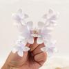 Gradient Design Hair Clip Claws Plumeria Shark Hair Claw Colorful Gradient Flower Clips  Girls Gift