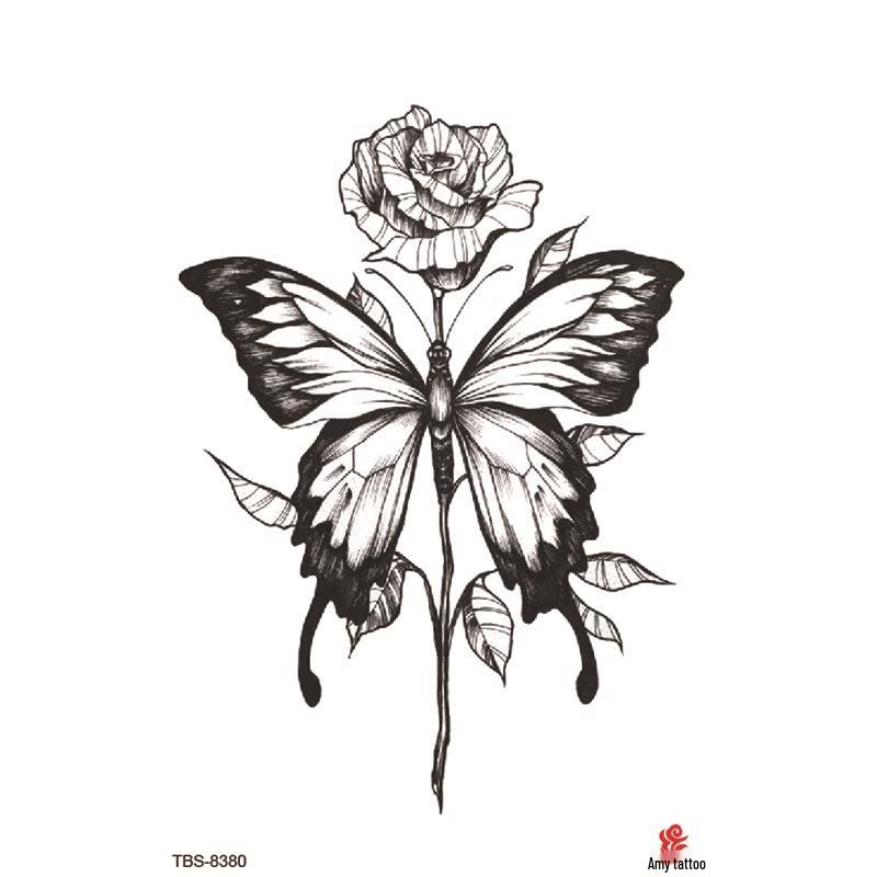 Набор маленьких водостойких тату-наклеек с тотемами и символами для предплечья