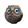 The Wise Watcher of The Felt Lucky Owl Guardian Realistic Owl Beads Pendant Owl Animal Figurines Energy Lucky Decor Home Decor
