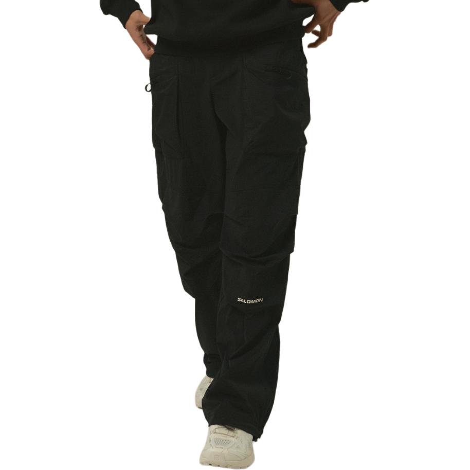 SALOMON Брюки карго свободного кроя с логотипом, унисекс, C30008