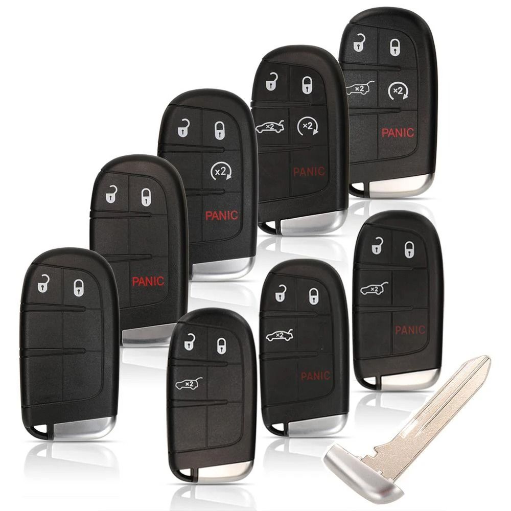 2/3/4/5BTN Remote Key Shell for Jeep/Grand/Cherokee/ Dodge/Journey/Charger/Dart/Challenger/Durango