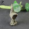 Antique Copper Blessing Cock Figurines Miniatures Desktop Ornament Vintage Lucky Animal Chicken Statue Decors Crafts Accessories