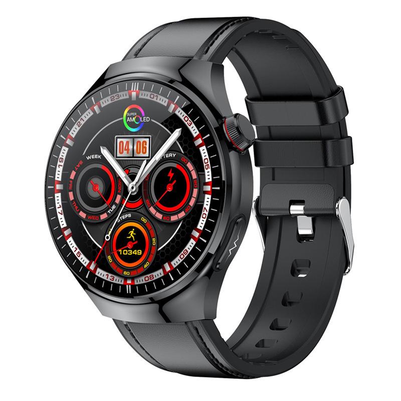 Smartwatch with ECG, Health Monitoring, SOS, Breathing Exercises, Uric Acid & Blood Lipid Tracking, WeChat & Sports Features