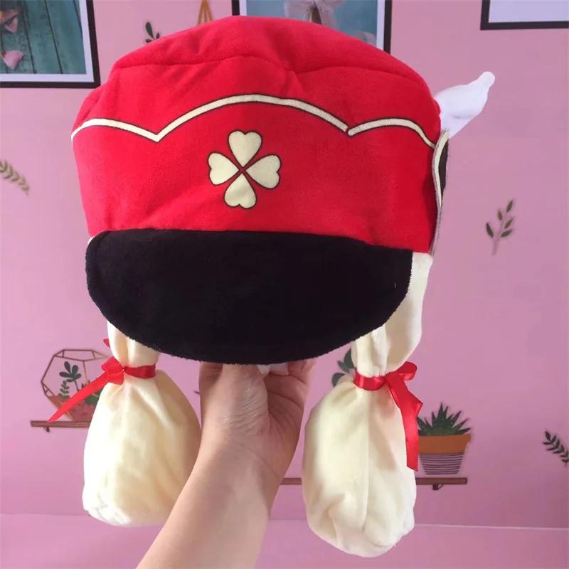 Genshin Impact Plush Hat Moving Ears Cute Cartoon Toy Nilou Arataki Itto Cosplay Kawaii Funny Hat Birthday Gift