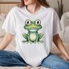 Футболка с мультяшной лягушкой – Унисекс рубашка в стиле Frogcore