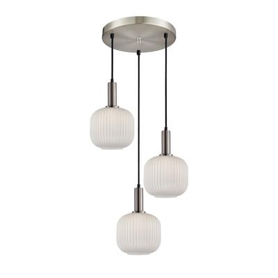 Penzi Pendant Lamp Pnd-31981-3S-Sc-Wh Italux