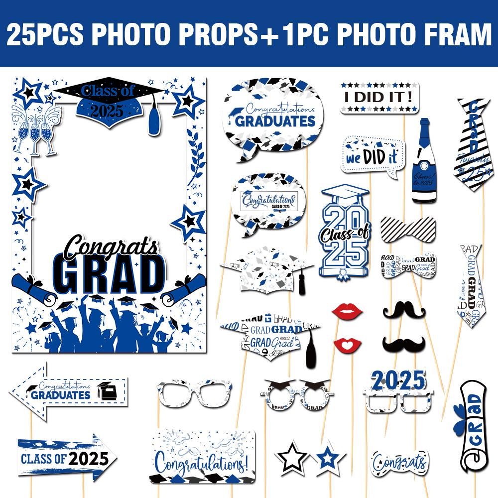 Grad Celebrations Graduation Frame Banner Party Decorations  Graduation Season