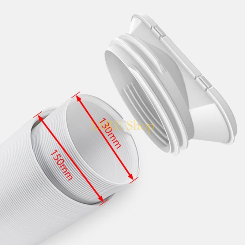 L8RE Air Conditioner Exhaust Hose Coupler Window Adapter Connector 5.9/5.1 inch Coupler Connector for Air Conditioning